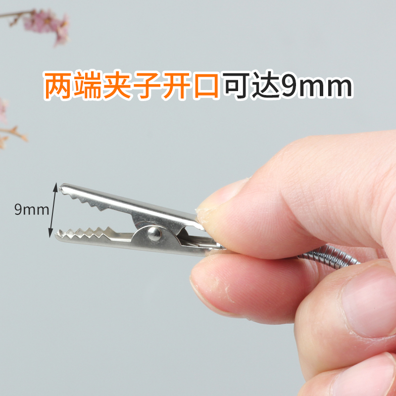 Double-headed mosquito-repellent incense clip special clip stainless steel clip artifact alligator clip new bracket placer support frame