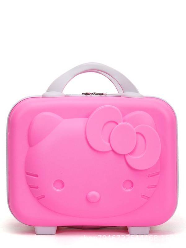Melody Cosmetic Case Pp Password Box 14inch Suitcase Suitcase Cartoon Wedding Souvenir Storage Suitcase