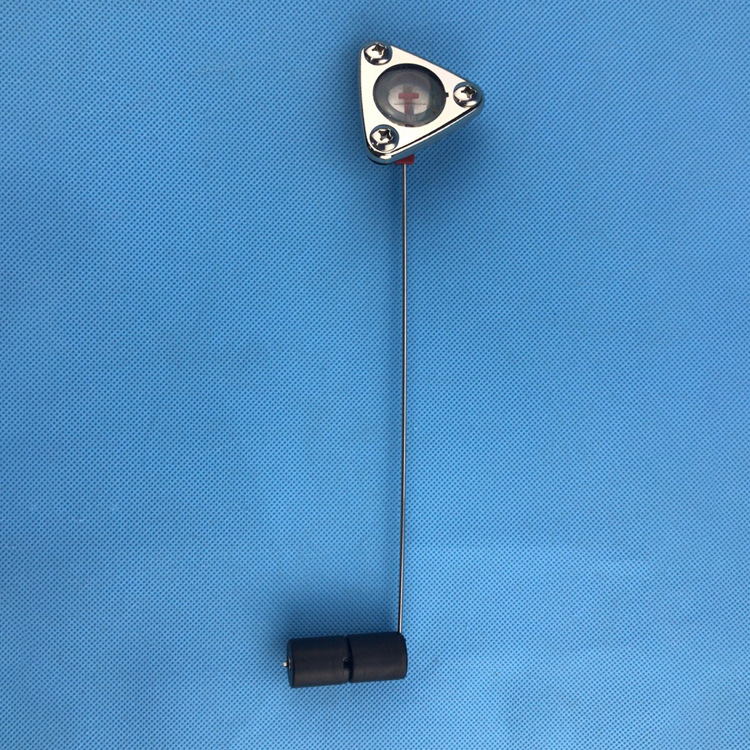 Side-mounted mechanical oil gauge manufacturers directly supply Dongguan L-type mechanical oil level gauge side-mounted mechanical oil level gauge