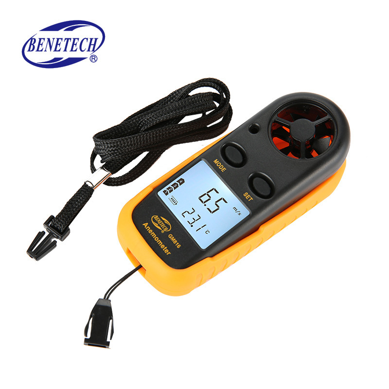 Benetech Digital Anemometer Gm816 Wind Speed Measuring Instrument Wind Speed Meter