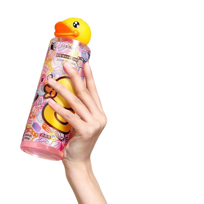Cherish bright B "DUCK yellow duck eye wash cleaning eye care solution cleaning eye wash 500ML eye wash