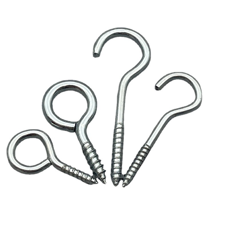 Lamb's eye ring Lamb's eye nail lamp hook ring pendant hanging needle clasp hand diy self-made half hole nail blind box