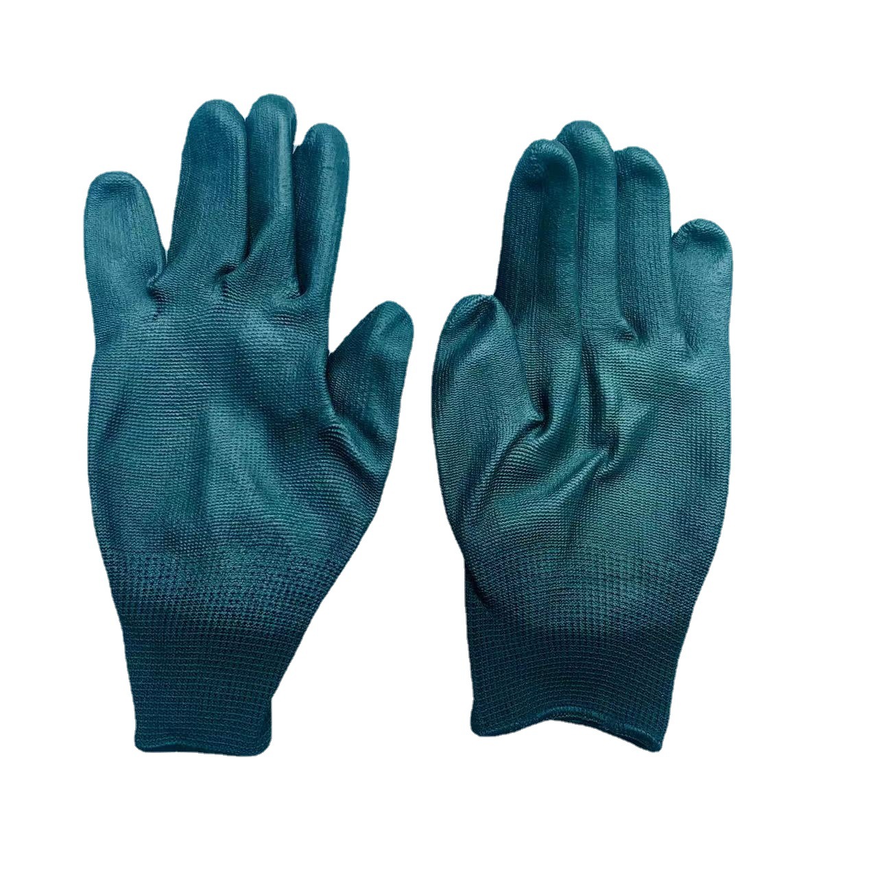 Manufacturer Supplies Black Dust-Free Coated Palm Gloves Pu Coated Palm Gloves Pu Nylon Coated Palm Gloves 789 Anti-Static