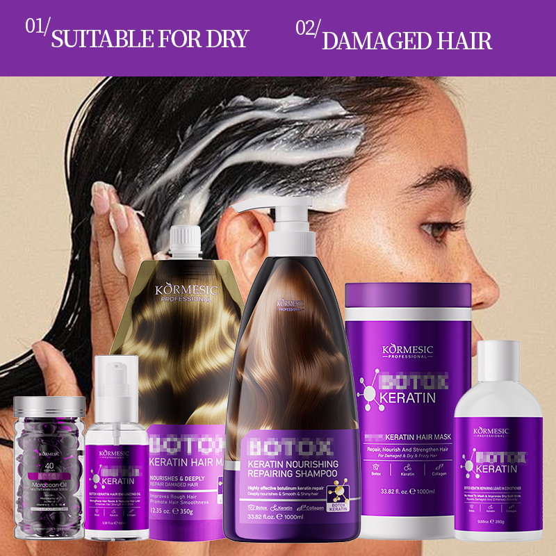Kormesic Keratin Hair Mask Large Capacity Conditioner Hair Care Cross-Border Foreign Trade Wholesale