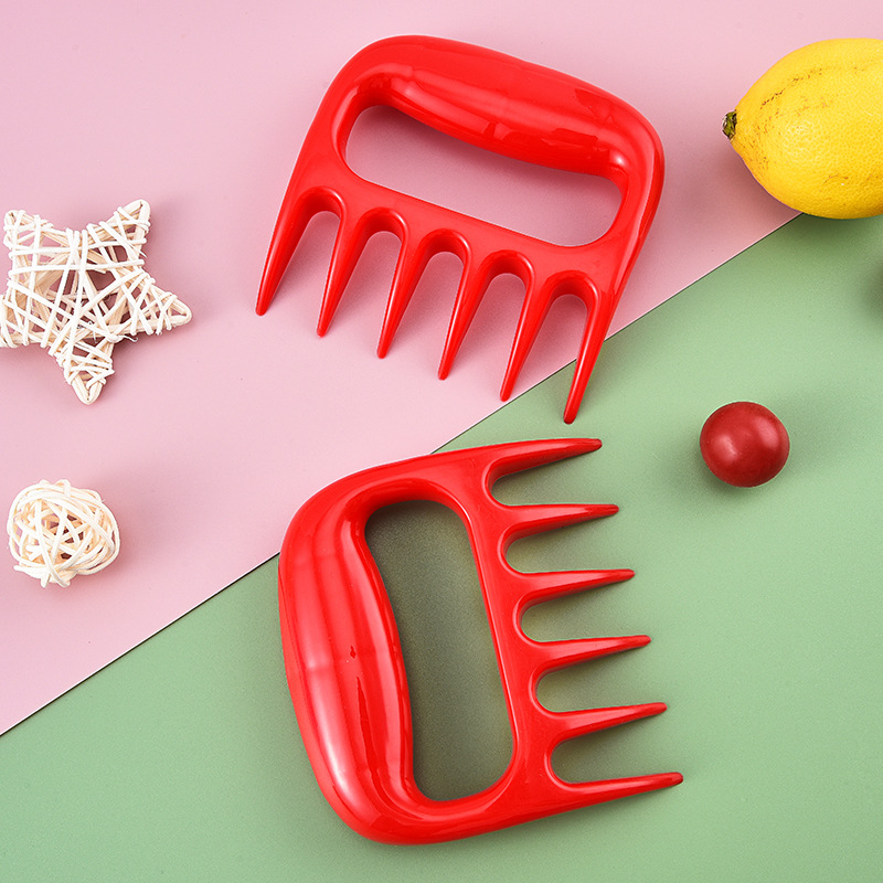 Bear Claw Meat Tearer Meat Separator Barbecue Meat Tearing Separator High Temperature Resistant Meat Tearing Insulation Anti-scalding Bear Paw Bear Claw Fork