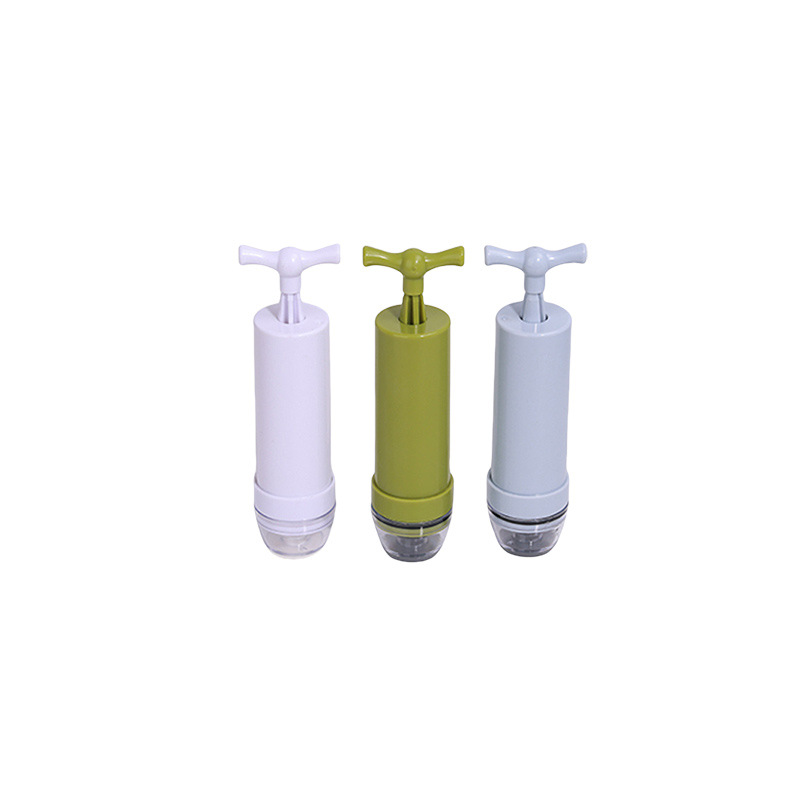 Factory wholesale filterable vacuum hand pump dual-purpose vacuum manual pump household food preservation bag storage bag