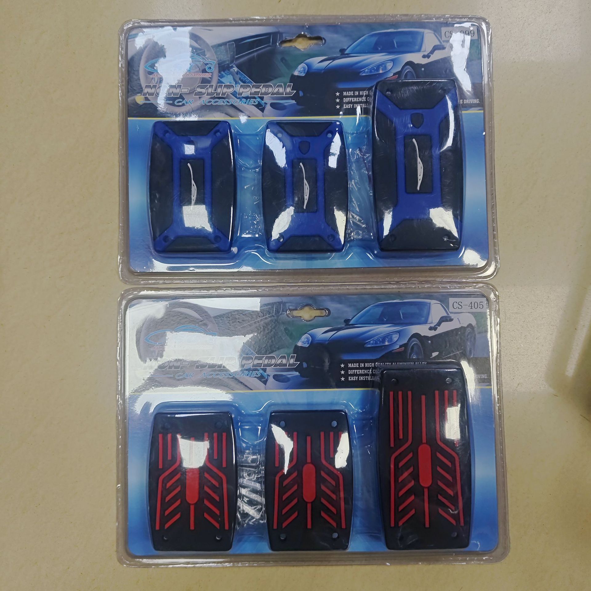 Wholesale Car Pedal Clutch Accelerator Pedal Modified Universal Aluminum Alloy Brake Anti-Slip Pedal