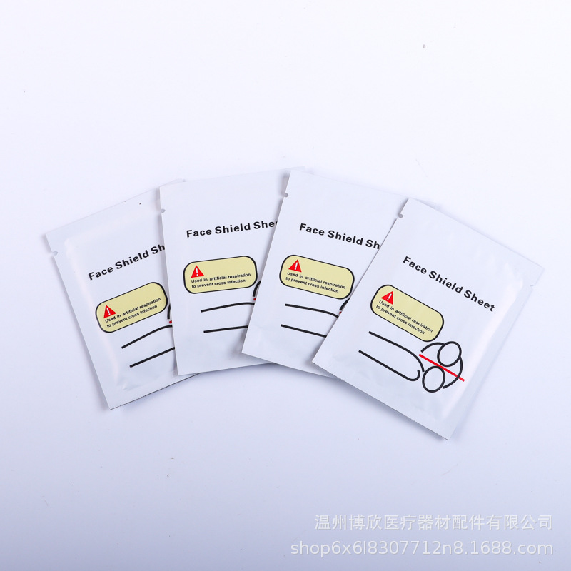 маска для искусственного дыхания одноразовая cpr барьер дыхания дезинфекция экспорт маска для сердечно-легочной реанимации тренировка рот в рот