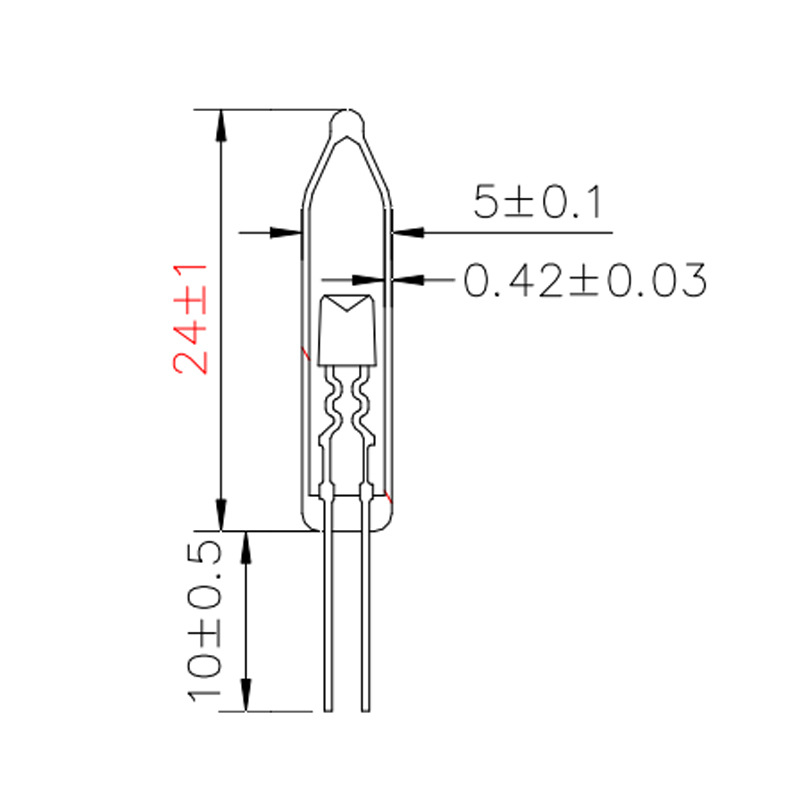 Led Glass Bubble 360 ° Luminous Three-Dimensional Light Source Light-Emitting Diode Double Crystal Electrodeless Decorative Lamps and Lights String Manufacturers