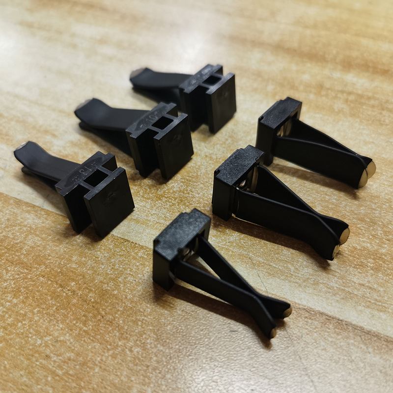 Square card slot clip car tuyere perfume DIY jewelry metal hardware small clip buckle accessories factory spot