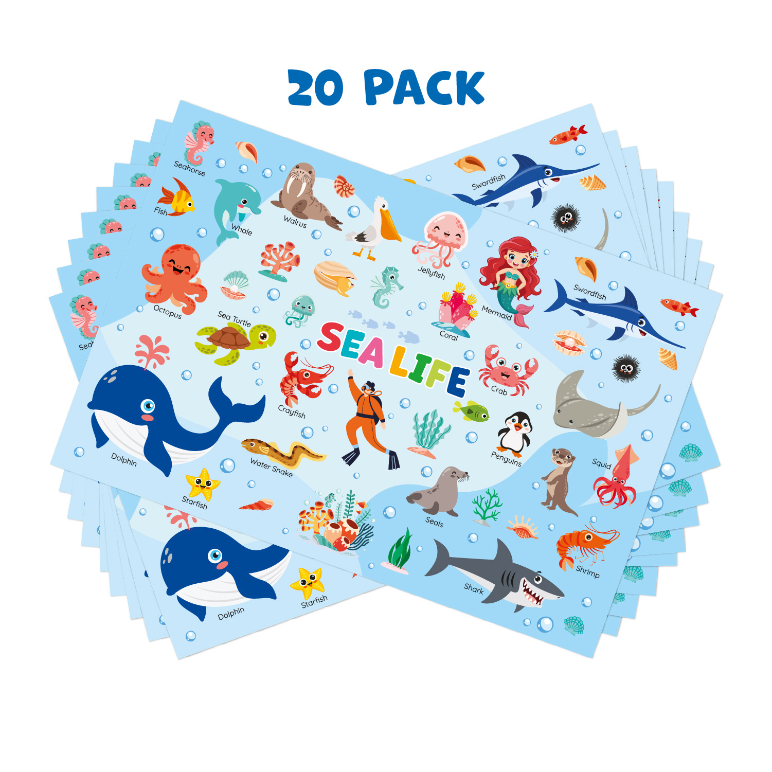 Одноразовые скатерти для детей подходят для младенцев и малышей раннего обучения английскому языку пищевой категории