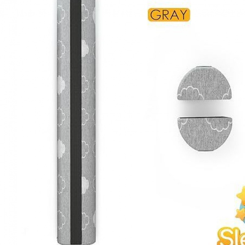 Toddler Bed Bumper Memory Foam Bed Rail Waterproof Washable Double-Sided Non-Slip Soft Cover