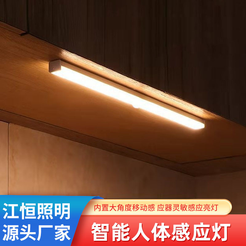 Умная светодиодная лента с датчиком движения, USB зарядка, ночной светильник для кабинета, входа, магнитный ночник, оптовая продажа