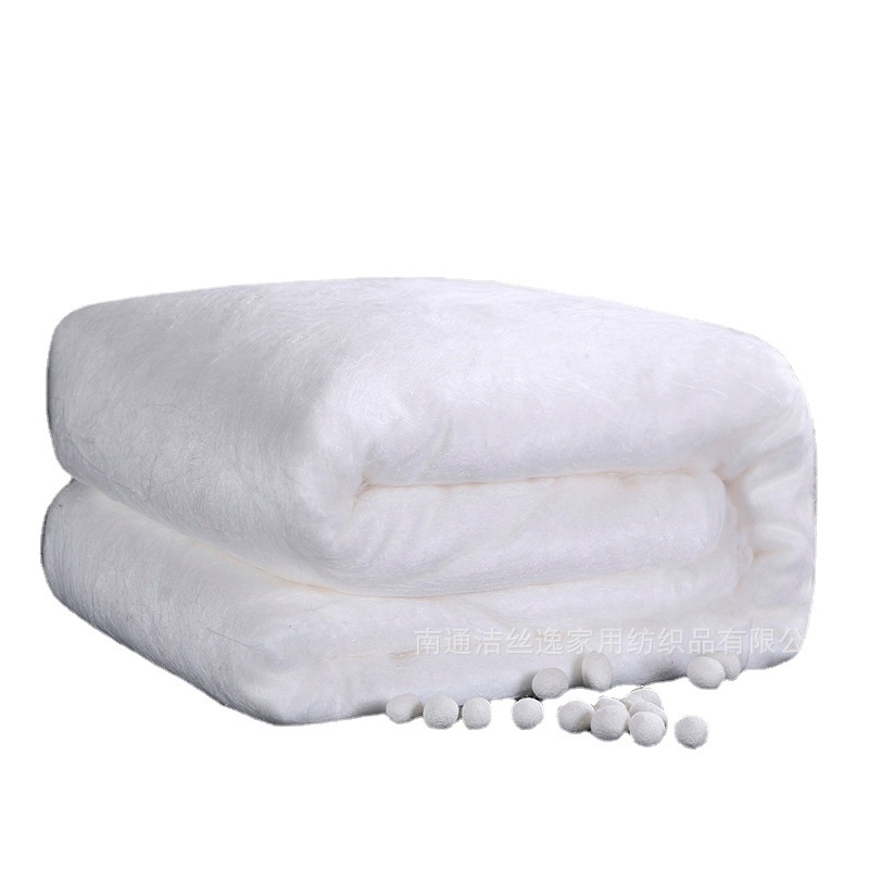 Factory Direct pure mulberry silk raw material double Palace Silk Light tire silk quilt special silk Mulberry silk filament bare tire