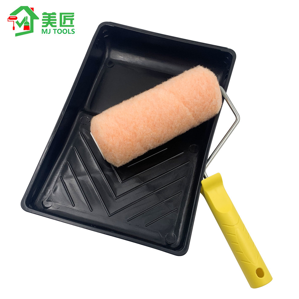 Factory wholesale 4/7/9 inch paint pan paint container paint brush tool various specifications plastic tray custom color
