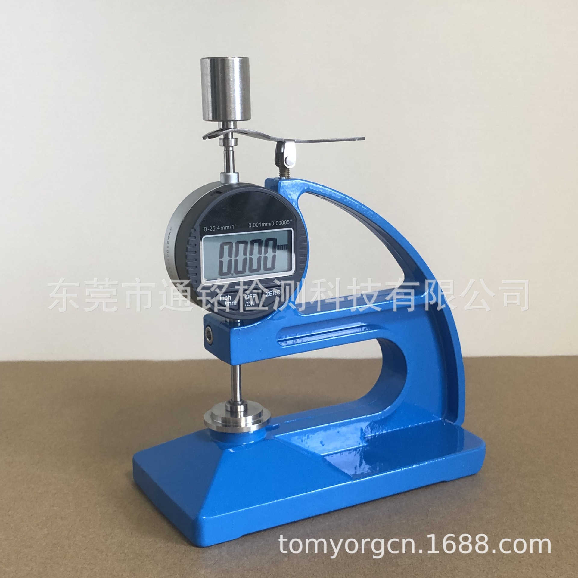 Gb/T3820 Fabric Thickness Meter Textile Special Thickness Meter Leather Plastic Neutral Thickness Meter