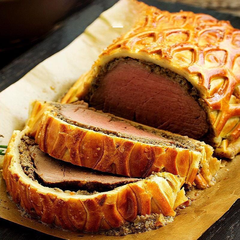 Gaobei French Puff Pastry Semi-Finished Product 50g*6 Pieces Mille-Feuille Pastry Baking Household