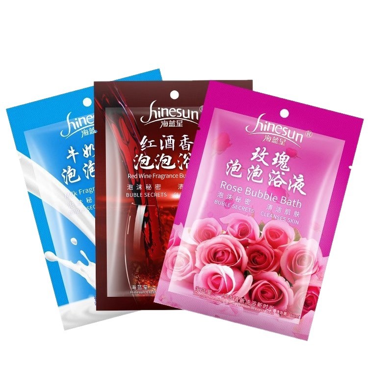 Special Milk Bath Bag for Bathing, Bubble Bath Liquid with Lots of Bubbles, Hotel Bathtub, Bathhouse Bath, Special for Bathing