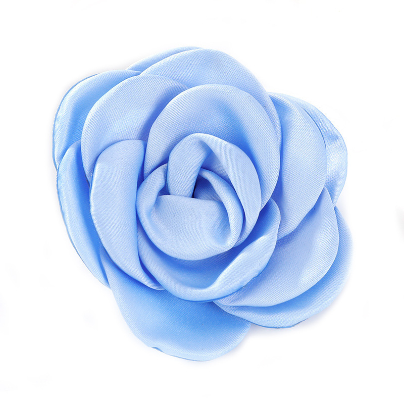 6cm 15 Pieces of Burnt Edge Rose Camellia Burnt Pieces diy Hair Accessories Corsage Mobile Phone Case Shoes Flower Clothing Accessories