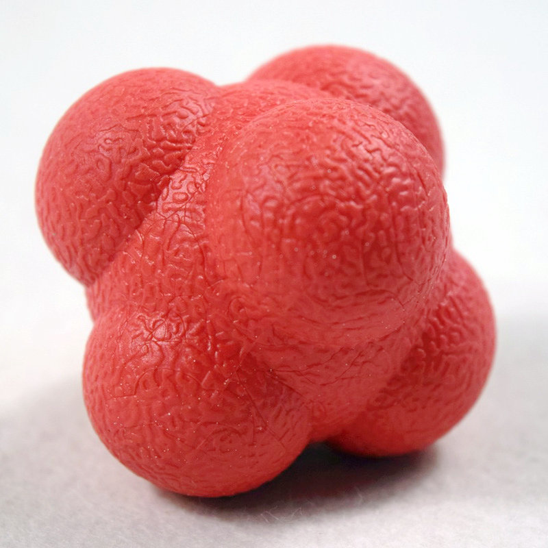 Hexagonal Ball Sensitive Reaction Ball Change to Agility Speed Track and Field Tennis Table Tennis Training