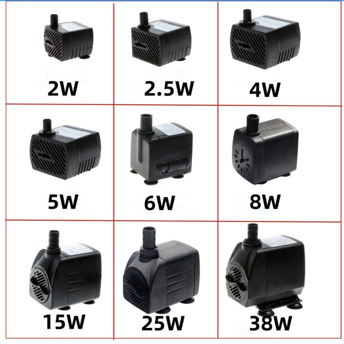 Multifunctional Submersible Pump Mini Fish Tank Small Water Pump Fountain Crafts Pet Water Dispenser Micro Water Pump Pump