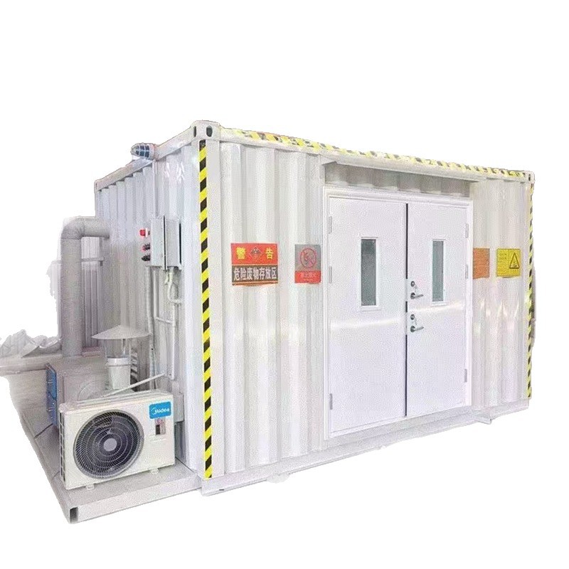 Temporary Storage Room for Hazardous Waste, Chemical Storage, Waste Oil Storage, Hazardous Goods Storage