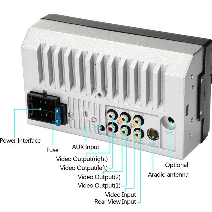 7-inch HD car MP5 card-inserting machine car MP5 player Bluetooth call reversing 7018B7012B7010B