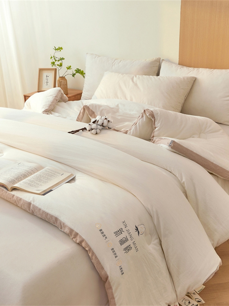 Постельные принадлежности 2025, новое модельное одеяло из хлопка, утолщенное, теплое для общежития
