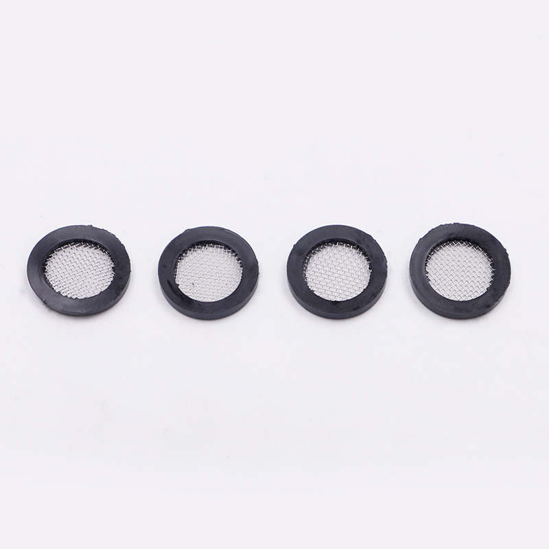 Rubber Sealing Ring Faucet Shower Head Strainer Gasket 4-point Mesh Gasket