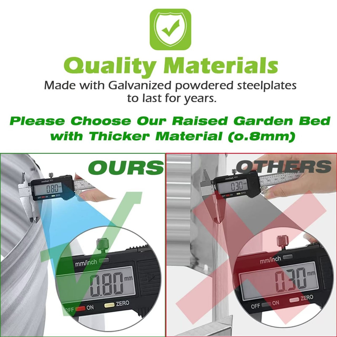 Factory Direct Supply Cross-Border Garden Bed Metal Planting Box Oval Multi-Specification Galvanized Plate