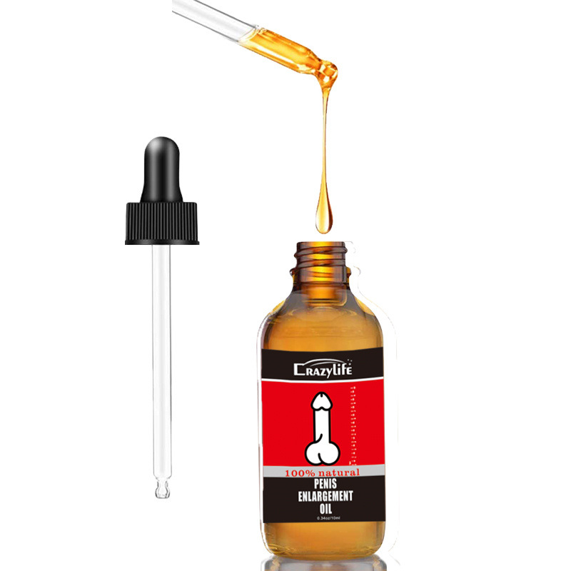 Crazylife Cross-Border Spot Men's Private Parts External Massage Essential Oil 10ml Sex Toys Couple Tume