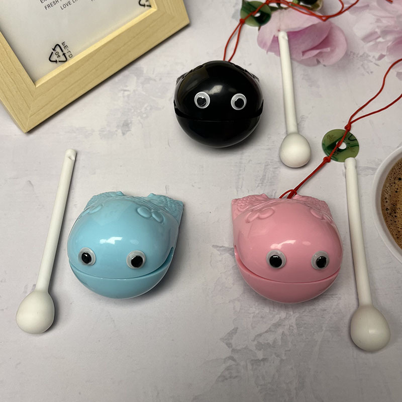 Little Red Riding Book Same Wooden Fish Keychain Sakaban Pendant Shake Tone Decompression Gift Knock Percussion Instrument Decompression Toy