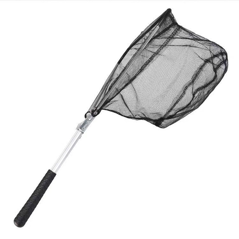 Aluminum Alloy Triangle Copy Net Folding Hand Copy Net Fishing Gear Supplies Accessories 30cm Triangle Head Fishing Rod Bracket Head