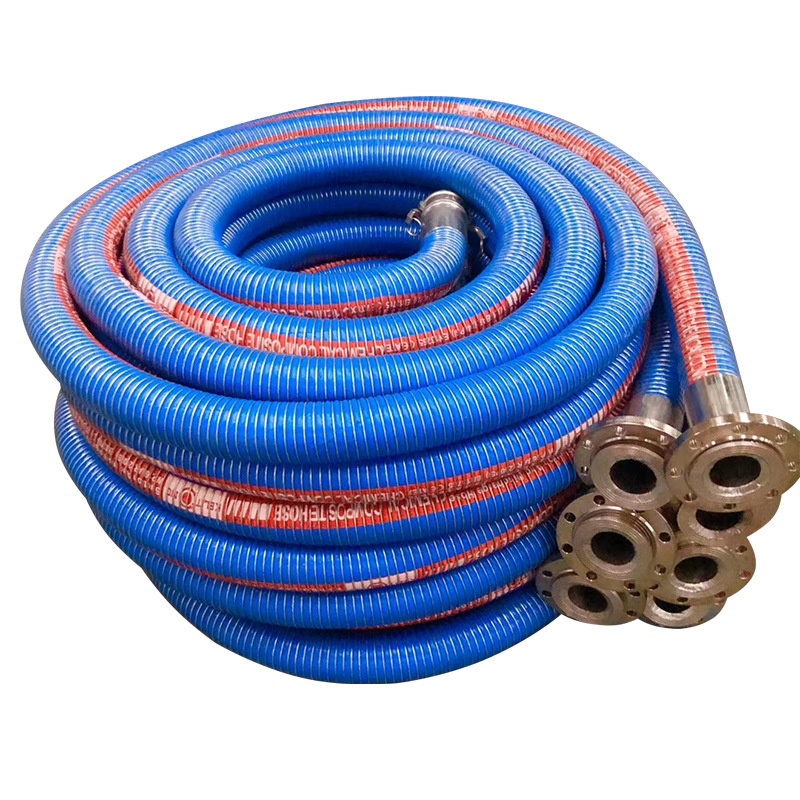 Chemical Composite Hose Rubber Hose Dock Oil Transfer Tank Truck Unloading Pipe Steel Wire Oil Field Large Diameter Composite Hose