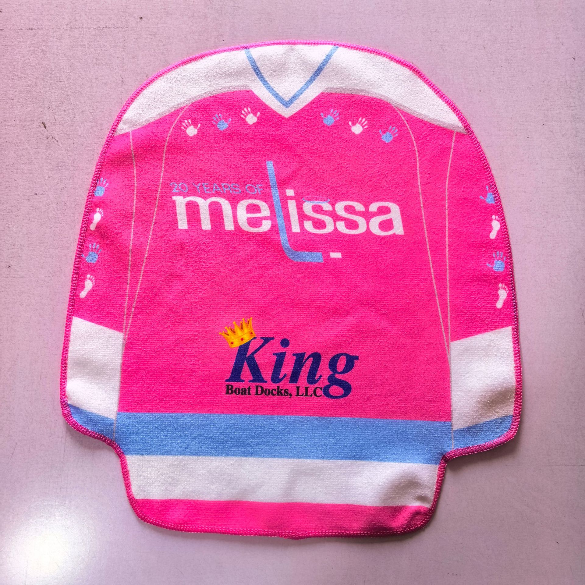 Foreign Trade Custom-Made Rally Towels, Rally Towels, Event Cheering Towels, Microfiber Digital Printed Jerseys