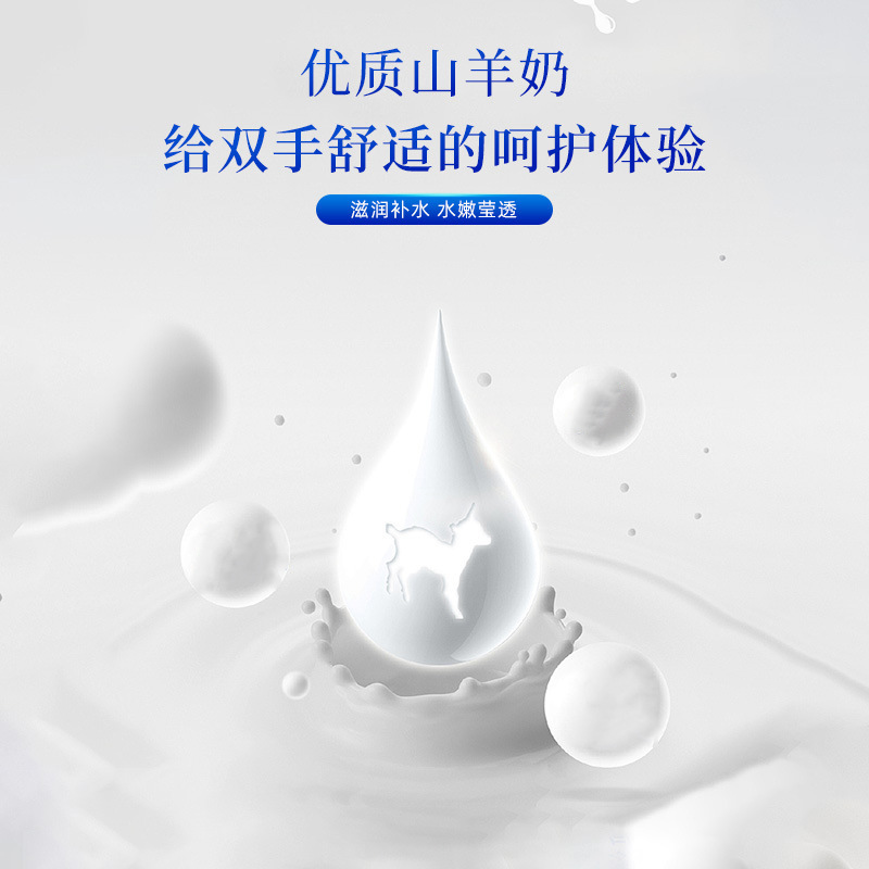 Tlya Moisturizing Heel Cracked Foot Mask Exfoliating Rejuvenating Moisturizing Whitening Douyin Same Style Goat Milk Foot Mask