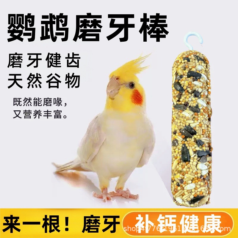 Parrot Snack Sticks, Teething Sticks, Special for Cockatiels, Lovebirds, Budgerigars, Small Sunbirds, Chew Sticks, Supplies, Toys