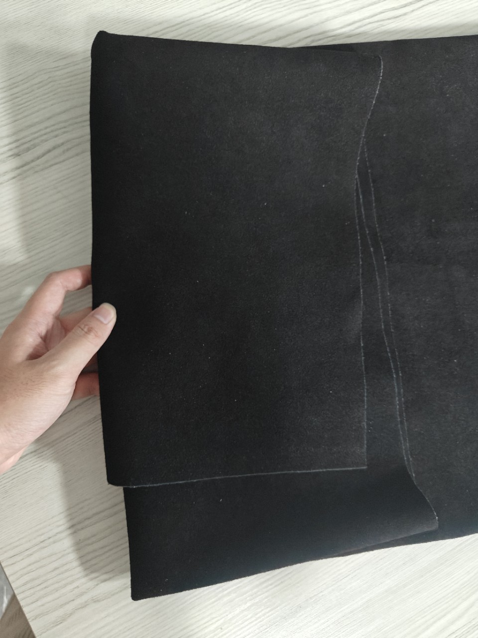 Grade a Pig Leather Shoe Material Top Layer Patch Composite Fabric Pig Leather Top Layer Manufacturer Wholesale and Retail