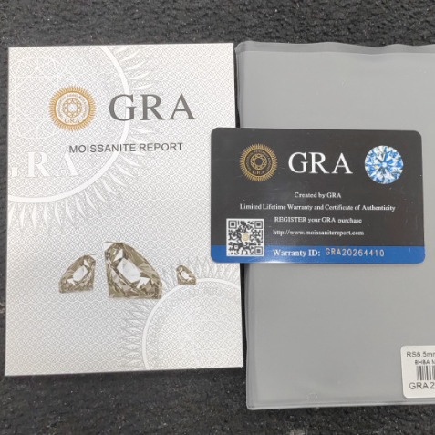 Мини-сертификат Mosan, комплект из трех черных карт с клеем, одна карта один код, сертификат GRA с клеем, прямая оптовая продажа