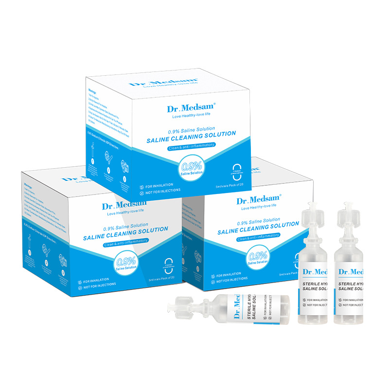 5ml Sterile Saline Solution 0.9 Tattoo Facial Nasal Wash Atomizer Small Branch Saline Solution