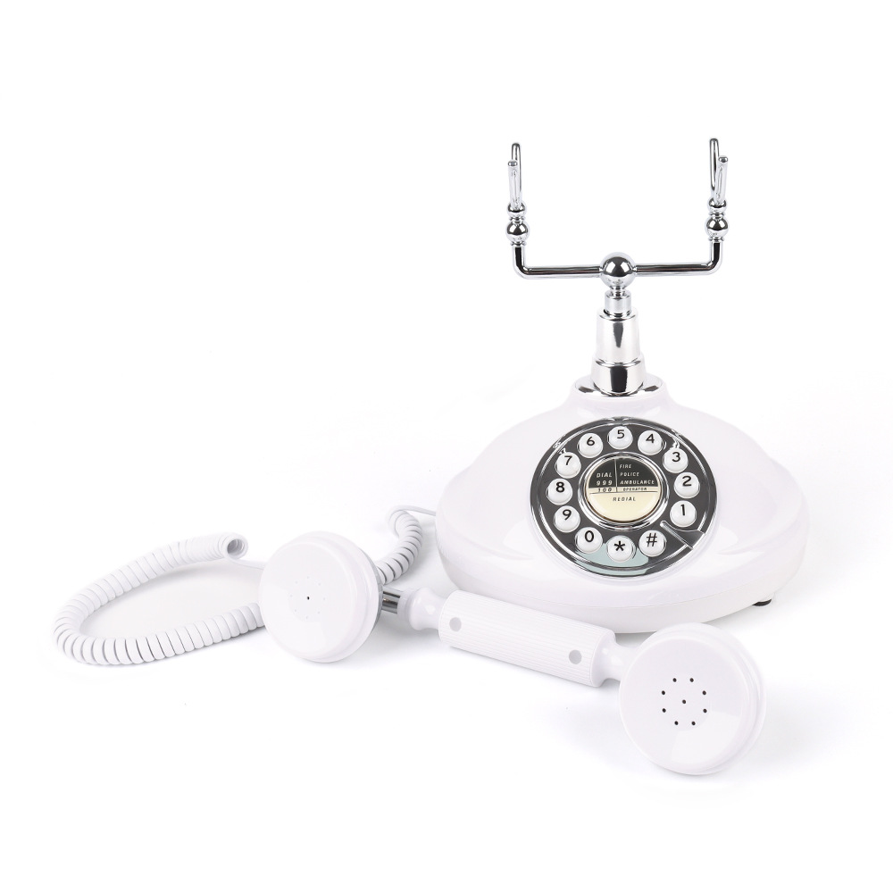 Retro Telephone Fixed-Line Plug-In Card Phone with Loud Ringer for Home, Hotel, Office, Antique-Style Telephone Wholesale