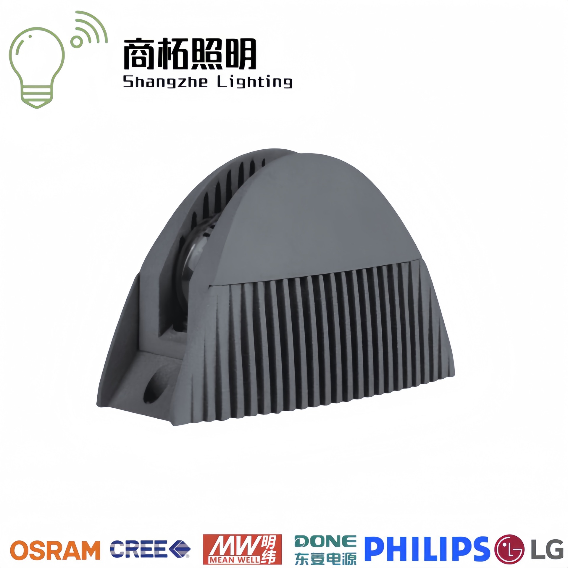 16W полукруглая светодиодная уличная водонепроницаемая лампа для подоконников, цветная лампа для коридоров, линейный светильник для проходов