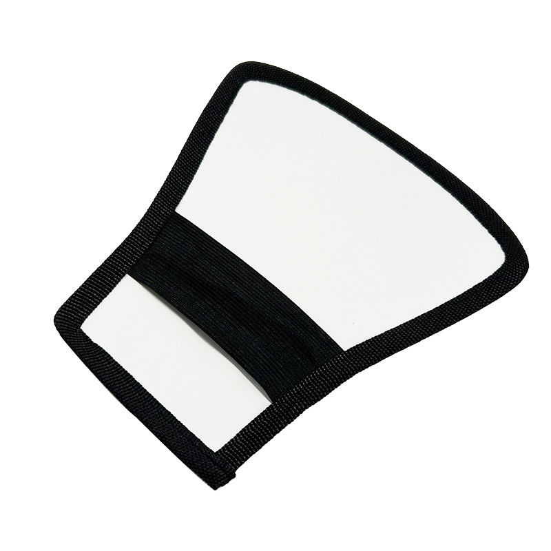 Soft light cover plate double-sided blocking fan-shaped photography shovel reflective carrying two-in-one silver white roof flash lamp cover manufacturers