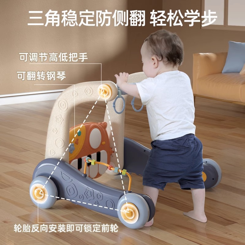 Live Stone Baby Fitness Stand Pedal Piano Newborn Gift Baby 3-6 Months and Above 0-1 Years Old Educational Early Education
