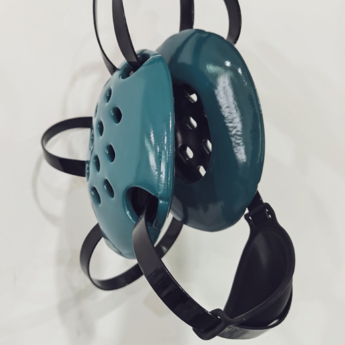 in stock Supply NBR Dip Wrestling Integrated Fighting Jujitsu Ear Protectors Chin Cushion Wholesale Protectors Injury-Free