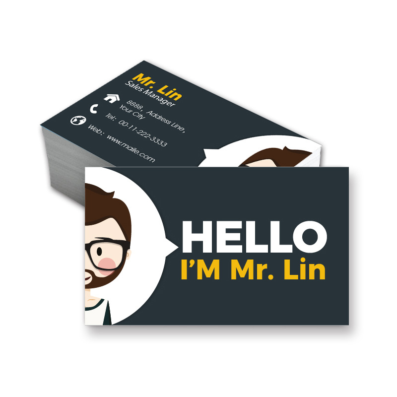 Customized Business Card Design, Printing, Simple Customization, Waterproof Pvc Card Production, High-End Customization