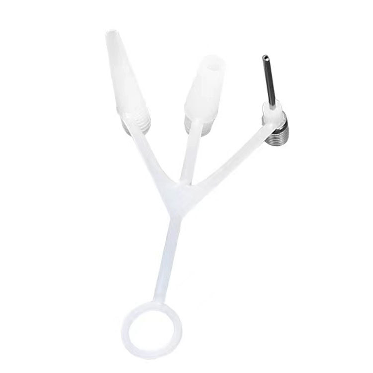 Three-Claw Air Needle Multi-Function Inflatable Nozzle Pump Conversion Head Universal Basketball Plastic Air Needle Air Nozzle Yoga Ball