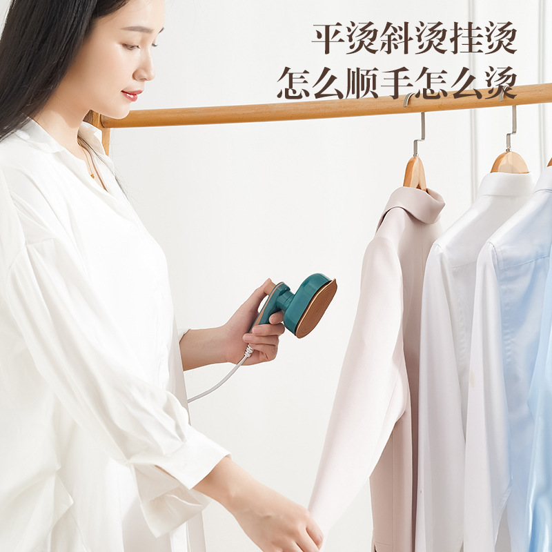 New Mini Rotating Folding Ironing Machine Home Travel Electric Iron Handheld Portable Garment Ironing Machine