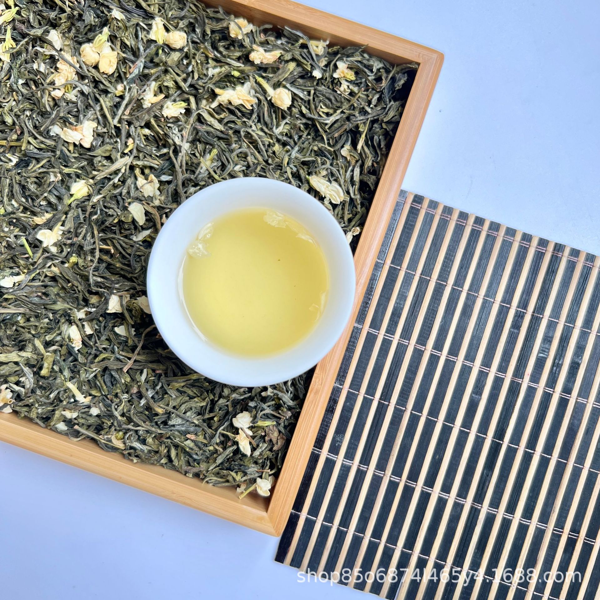 Guangxi Hengxian Jasmine Tea Jasmine Sapphire 2025 Spring Tea New Tea Loose Tea Strong Fragrance Jasmine Tea Wholesale
