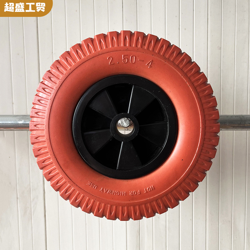 Warehouse Car Camping Style Car 8-Inch 2.50-4Pu Foam Wheel Wholesale Polyurethane Pu Foam Tire for Lawn Mower